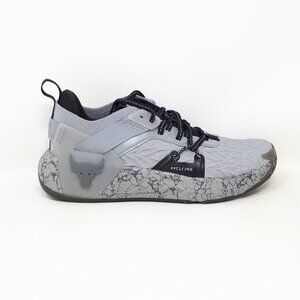 Under Armour Project Rock 6 Gym Training Shoe Sneaker Gray Mens 7 / Womens 8.5
